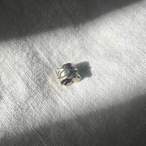 Pandora Rolled Feather Sterling Silver charm
